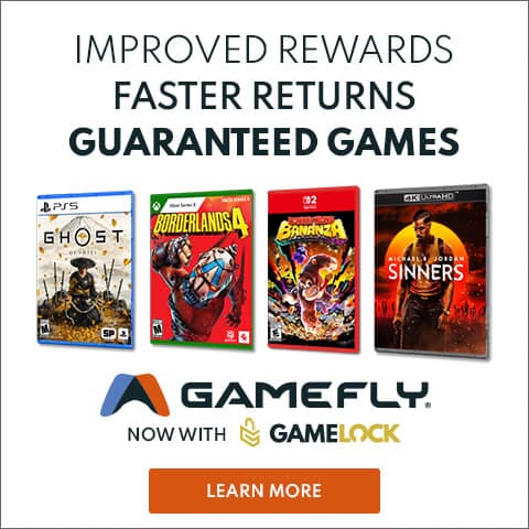 Start a free trial today with GameFly game and movie rentals!