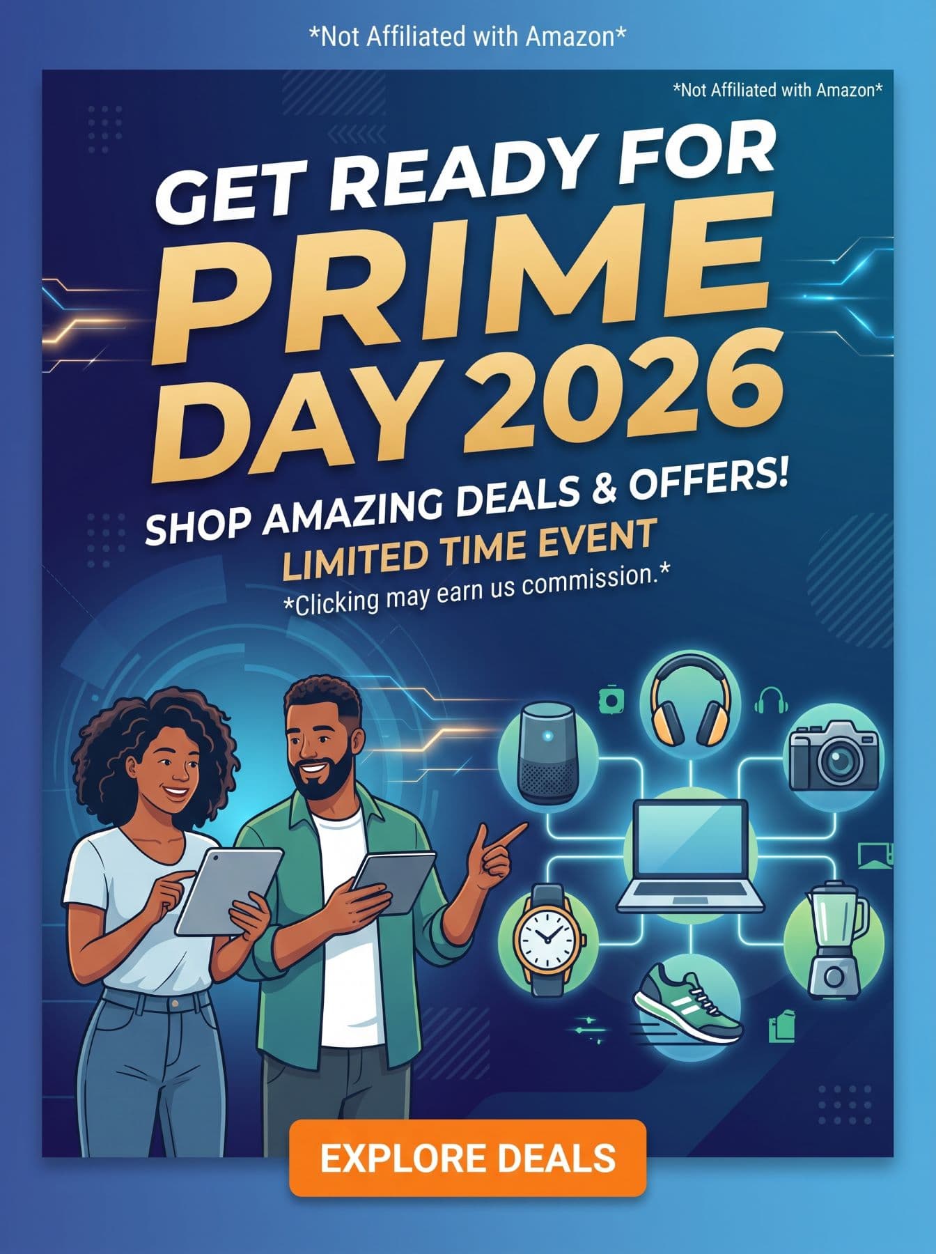 Up to 50% off on Early Deals for Amazon Prime Day on Amazon Devices