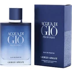 Acqua Di Gio Profondo by Giorgio Armani PARFUM SPRAY 1.6 OZ for MEN