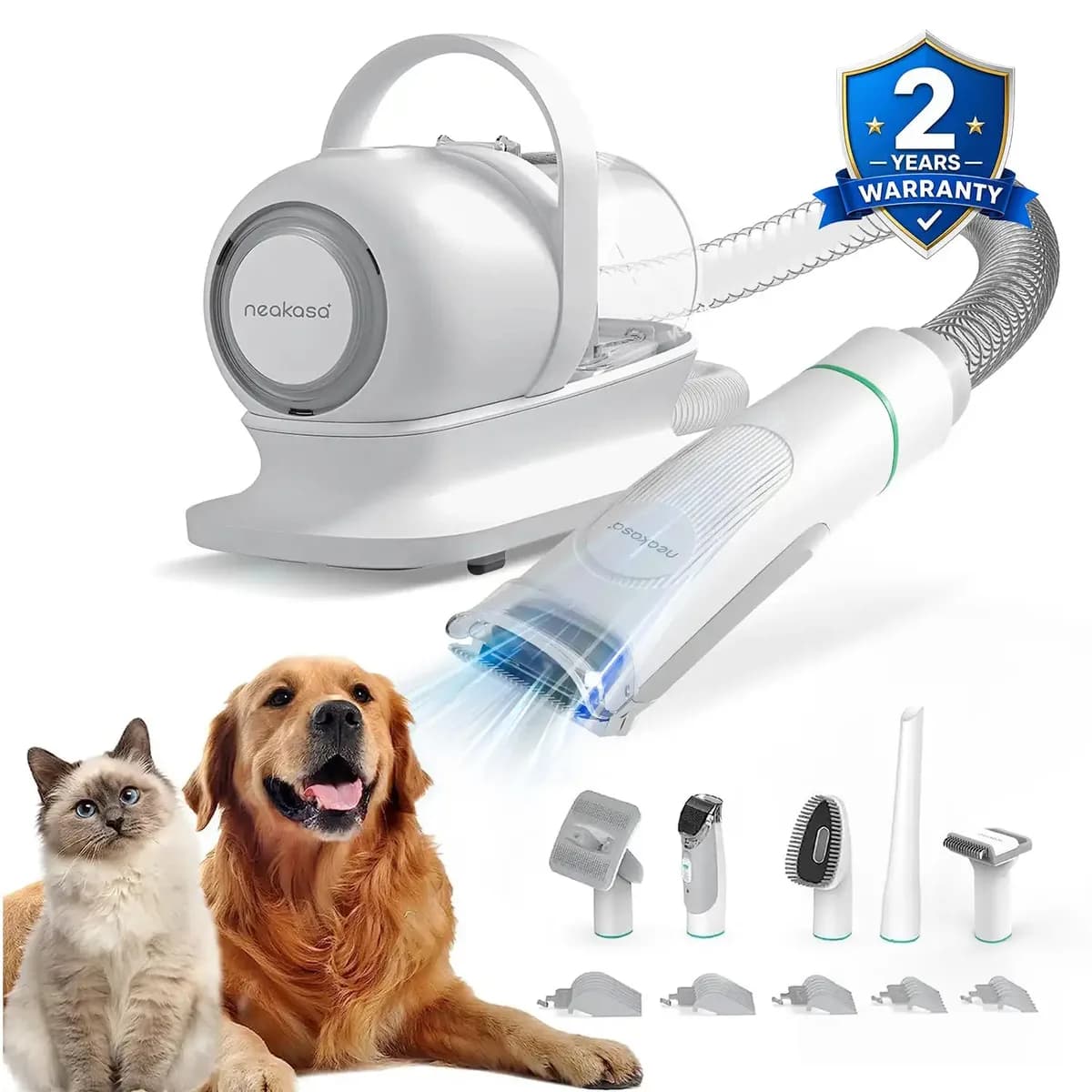 Neakasa P1 Pro 5-in-1 Pet Grooming Vacuum Kit