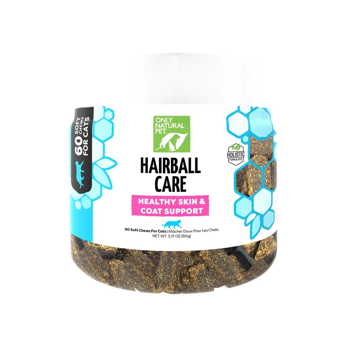 Only Natural Pet Trial Offer for Cats, Hairball Care (60 Count) Flavor