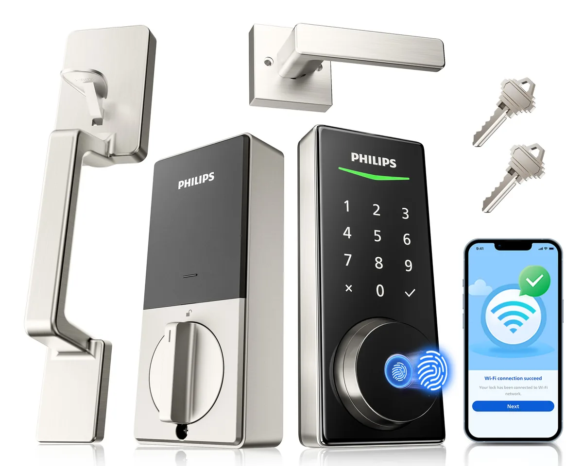 Philips DDL240X-1HW-H - Satin Nickel Smart Lock